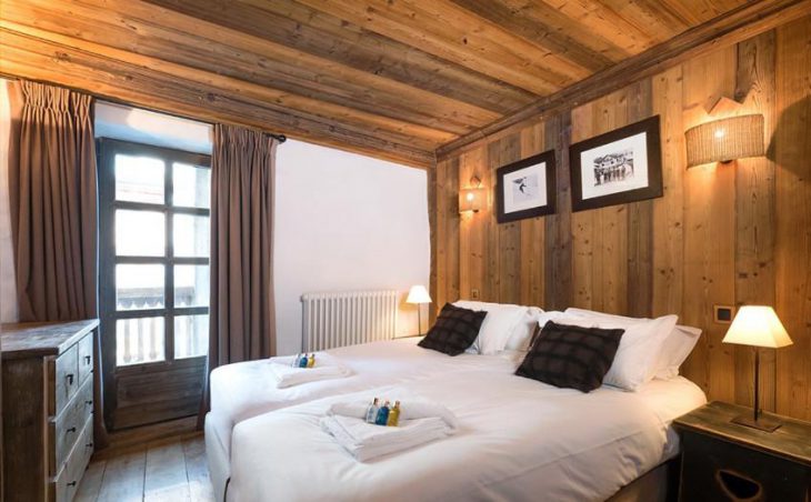 The Farmhouse, Val dIsere, Double Bedroom 2